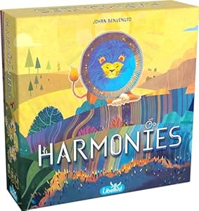 Harmonies Board Game - Create Oneiric Landscapes! Strategic & Poetic Gameplay, Fun Family Game for Kids & Adults, Ages 10+, 1-4 Players, 30 Min Playtime, (Multilingual Edition) Made by Libellud