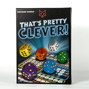 CMYK That's Pretty Clever! - A Dice Rolling Board Game for Clever Thinkers