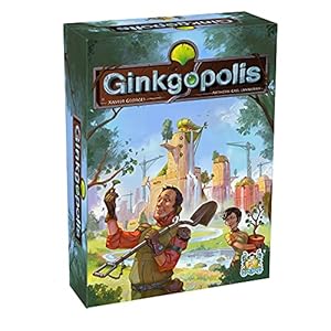 Pearl Games Ginkgopolis Board Game | Competitive Worker Placement Strategy Game for Adults and Kids | Ages 10+ | 1-5 Players | Average Playtime 45 Minutes | Made by Pearl Games