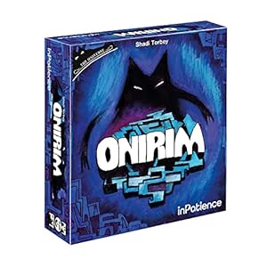 inPatience Onirim Card Game | Solo or Cooperative Two Player Strategy Game from The Oniverse | Fun Family Game | Ages 10+ | 1-2 Players | Average Playtime 15 Minutes | Made, Multicolor (INPAON12)