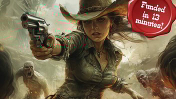 Zilight Wild West, solo play wild west zombie card game campaign thumbnail